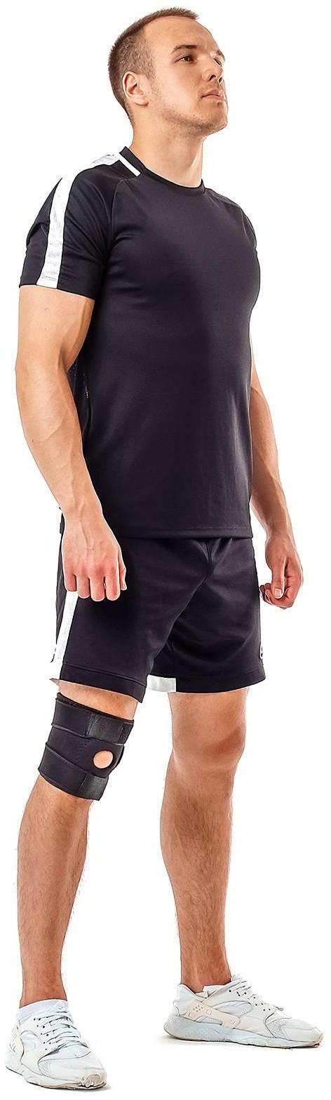 Наколенник-бандаж, 1 шт., цвет чёрный