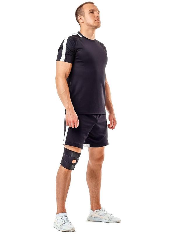 Наколенник-бандаж, 1 шт., цвет чёрный