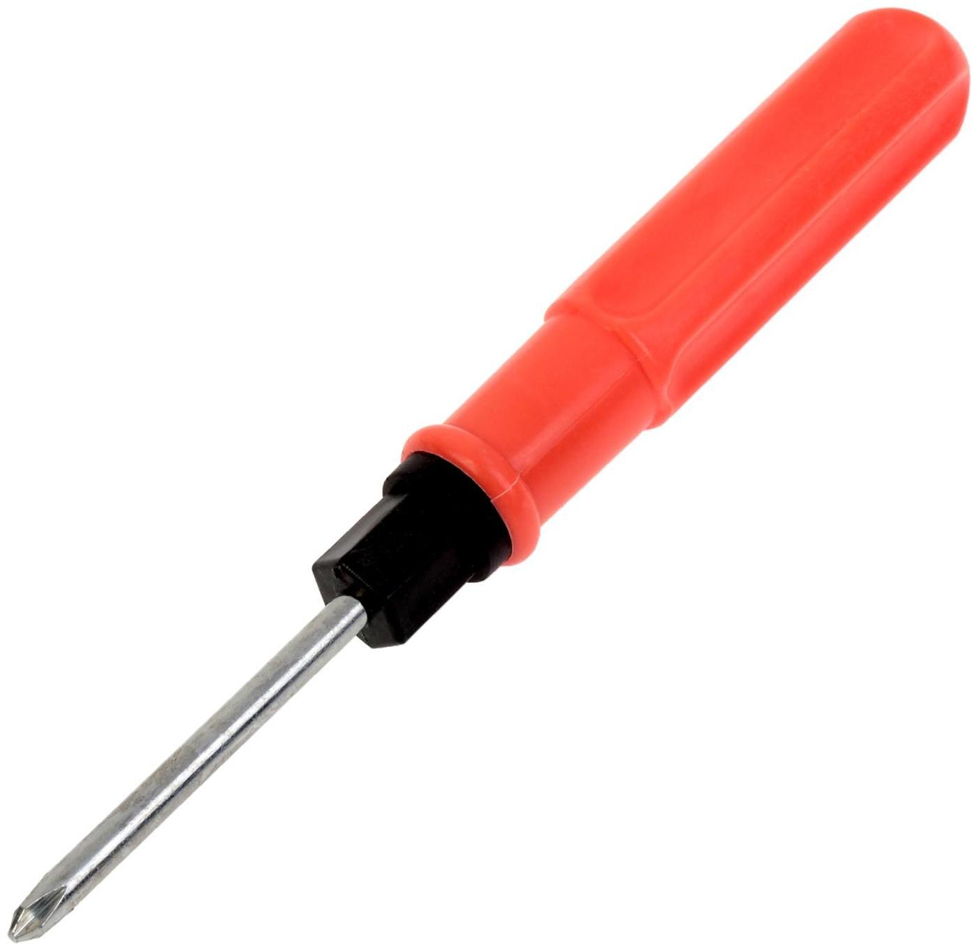 Отвертка комбинированная ЛОМ, 2 в 1, пластиковая рукоятка, PH2/SL6 х 75 мм