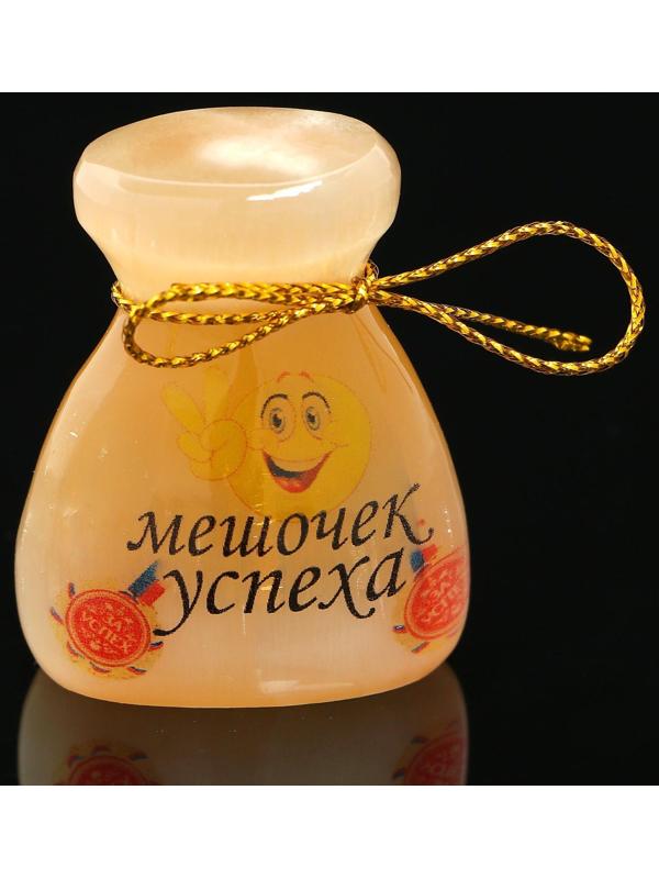 Сувенир «Мешочек успеха», большой, селенит