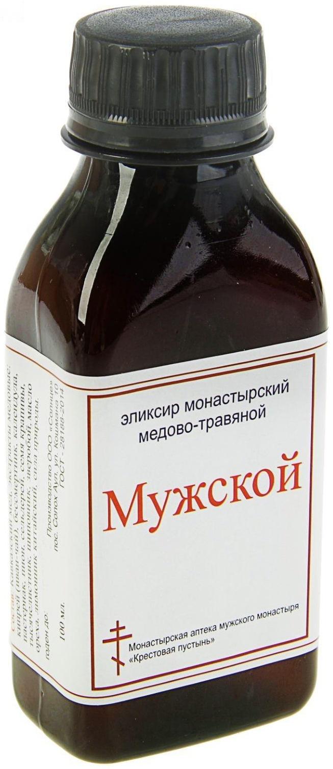 Эликсир монастырский «Мужской» 100 мл.