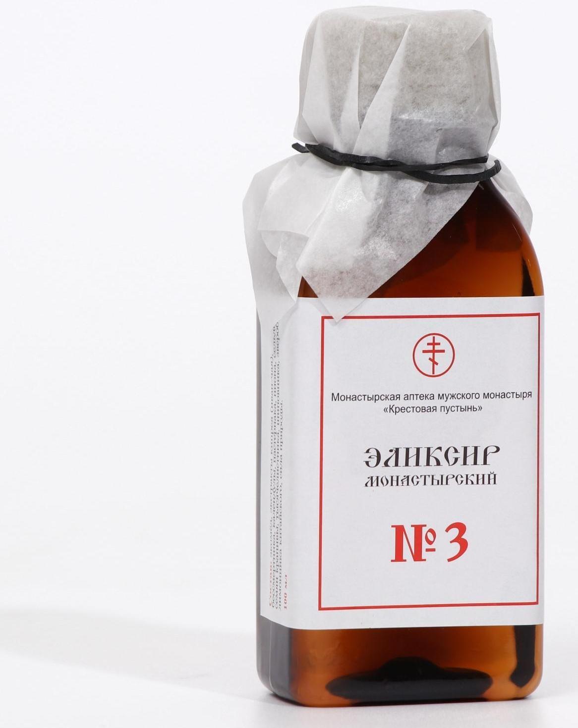 Эликсир монастырский «Мужской» 100 мл.