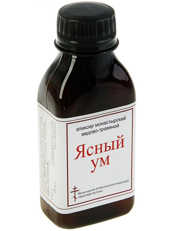 Эликсир монастырский «Ясный ум» 100 мл