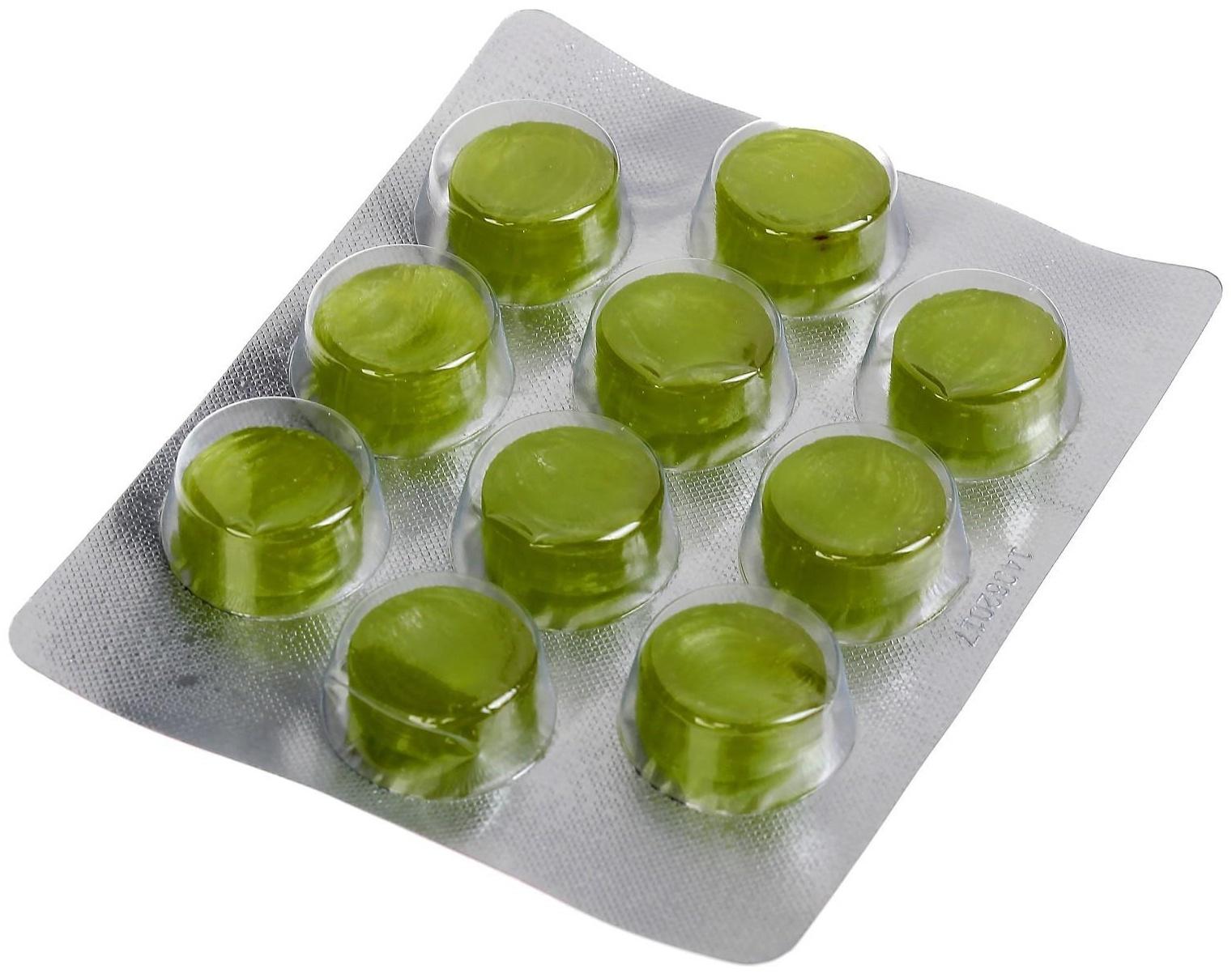 Леденцы от кашля «Мульти-Бронх» пихта с ментолом, 10 шт.