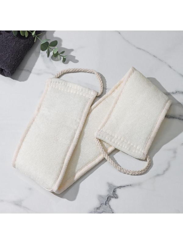 Мочалка-лента для тела массажная Доляна, 70×10 см