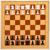 Демонстрационные шахматы магнитные 01756 (поле 61 х 61 см, фигуры полимер, король 6.3 см)