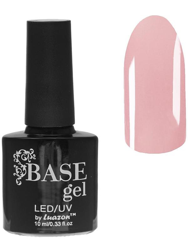 База для ногтей камуфлирующая, цвет розовый, 10 мл