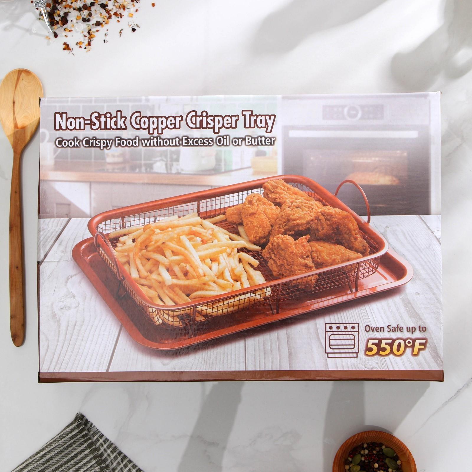 Противень «Прима. Гриль», 35×25 см, с решёткой, антипригарное покрытие, цвет коричневый