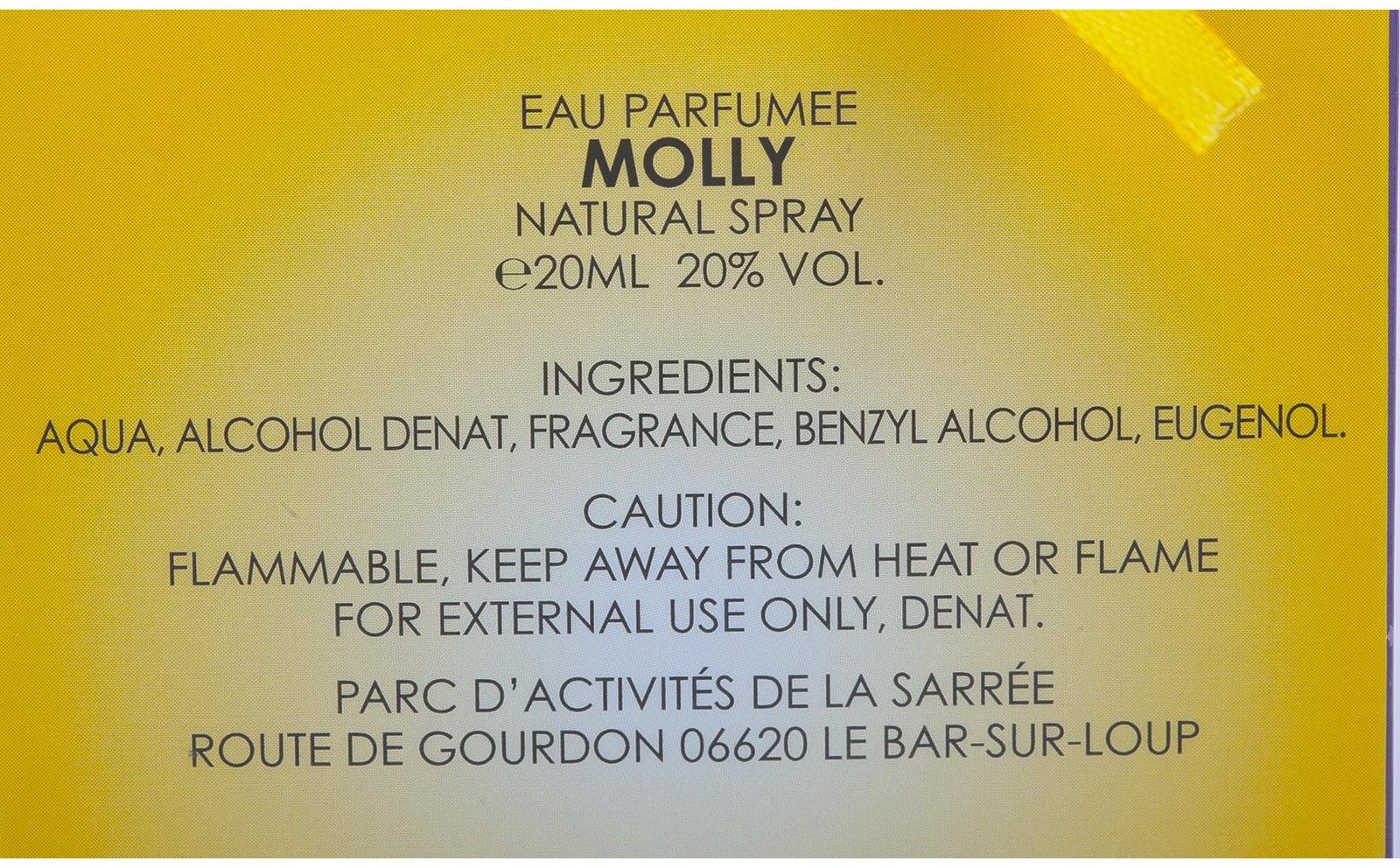 Душистая вода для детей Molly, 20 мл