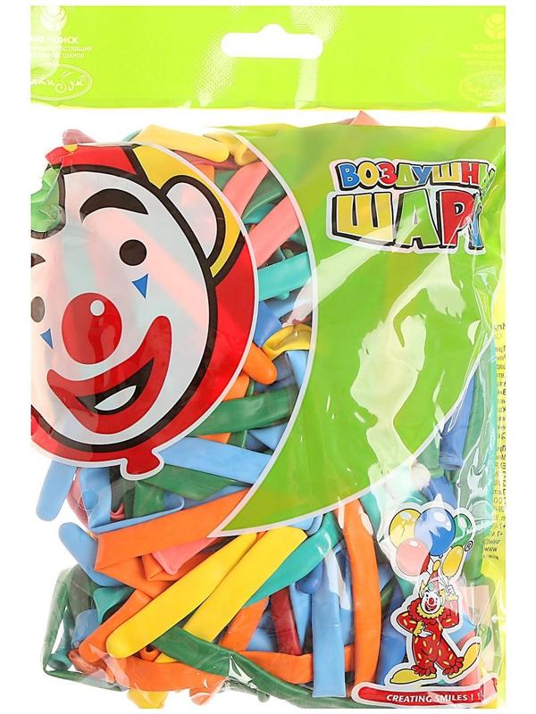 Шар для твистинга 270, пастель, набор 100 шт., МИКС