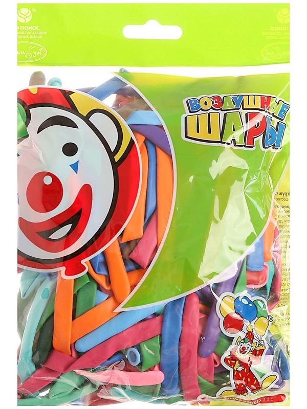 Шар для твистинга 270, пастель, декоратор, набор 100 шт., МИКС