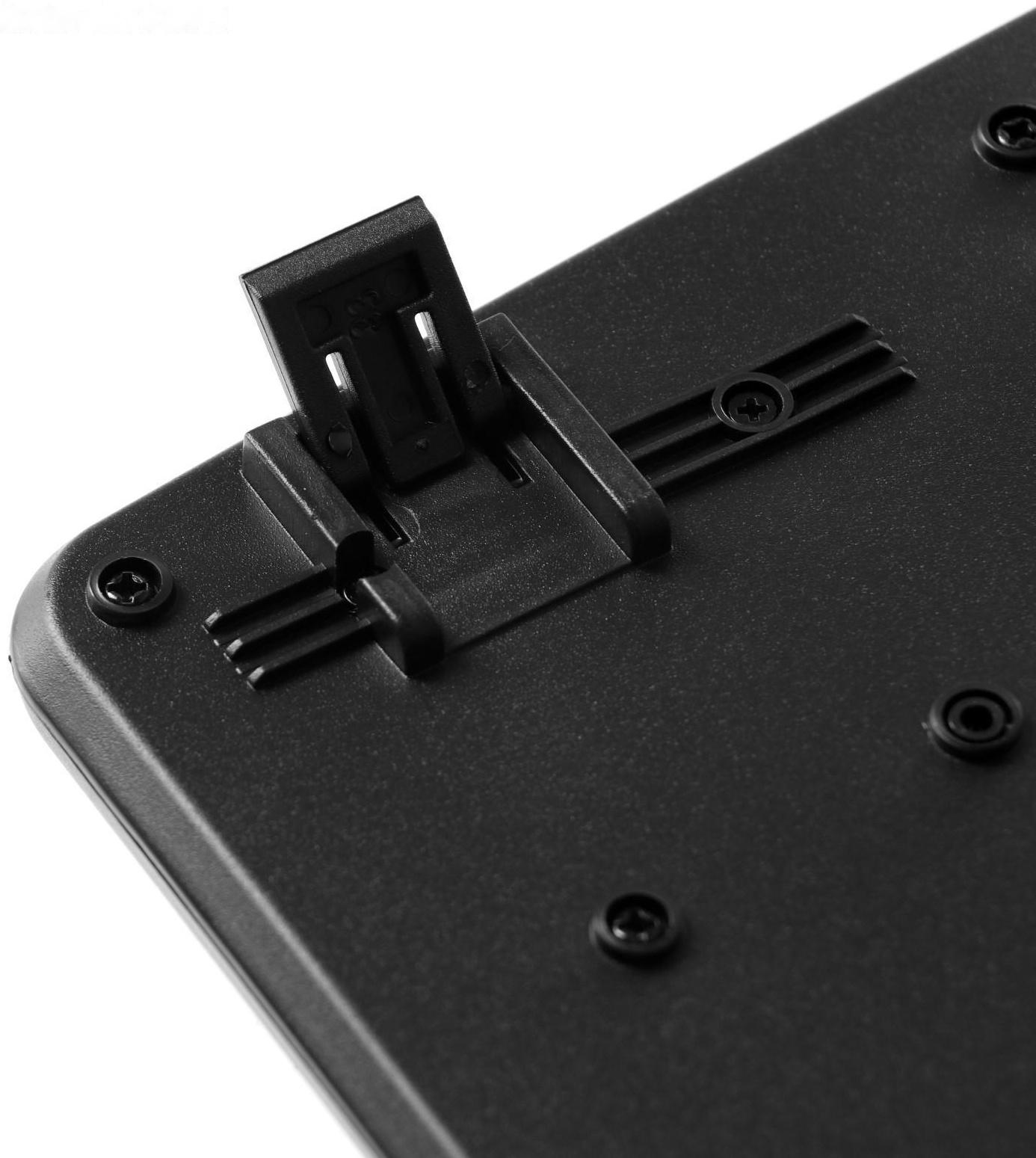 Клавиатура Ritmix RKB-141, проводная, мембранная, 116 клавиш, USB, кабель 1.3м, черная