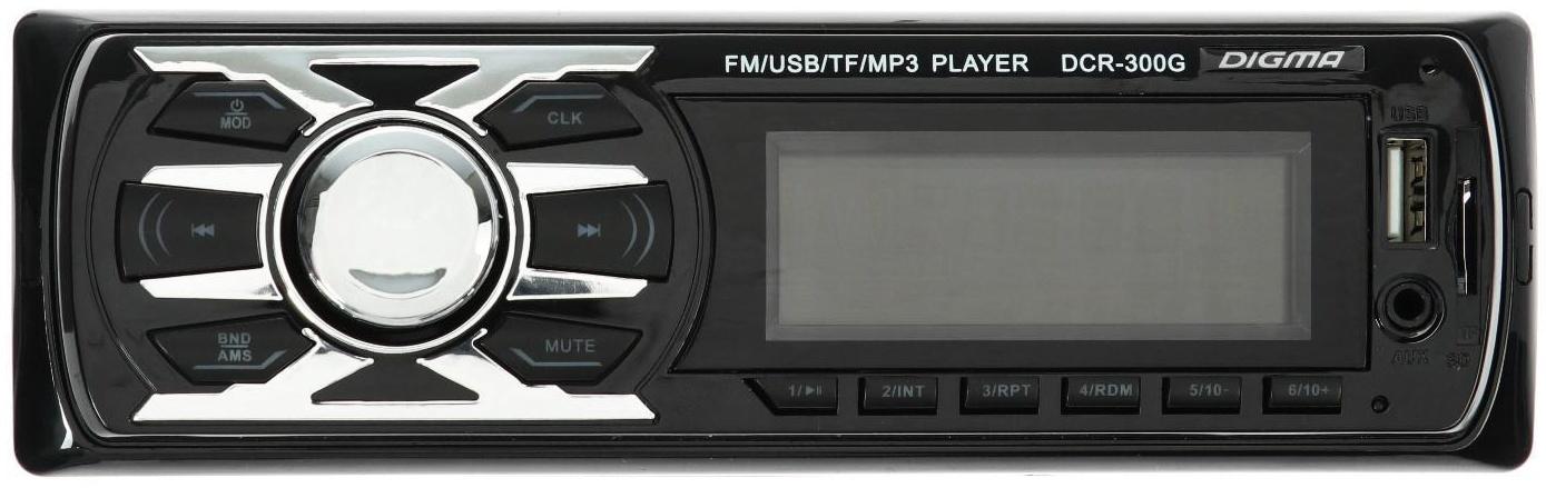Автомагнитола Digma DCR-300G