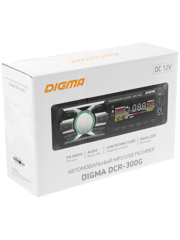Автомагнитола Digma DCR-300G