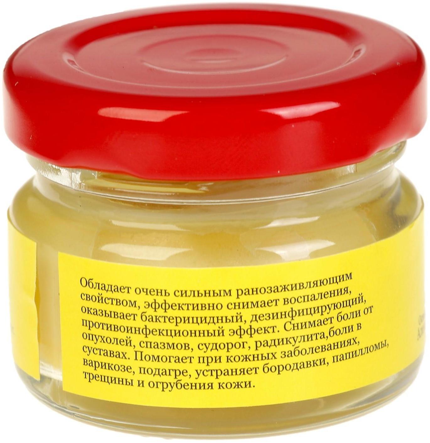 Мазь «Монастырская Живица с Мухомором». Ранозаживляющая.  Стекло. 28 мл.