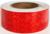 Светоотражающая лента, самоклеящаяся, красная, 5 см х 25 м