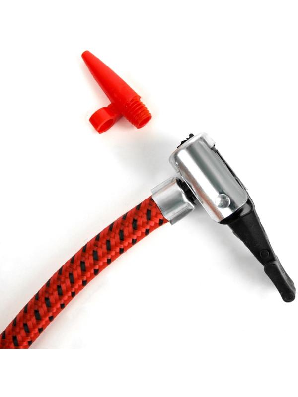 Насос ножной Cartage с манометром, 2 цилиндра