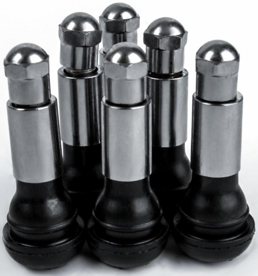 Вентиль для бескамерных шин TR414, хромированный