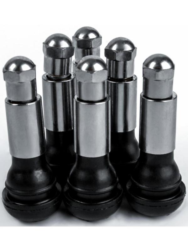 Вентиль для бескамерных шин TR414, хромированный