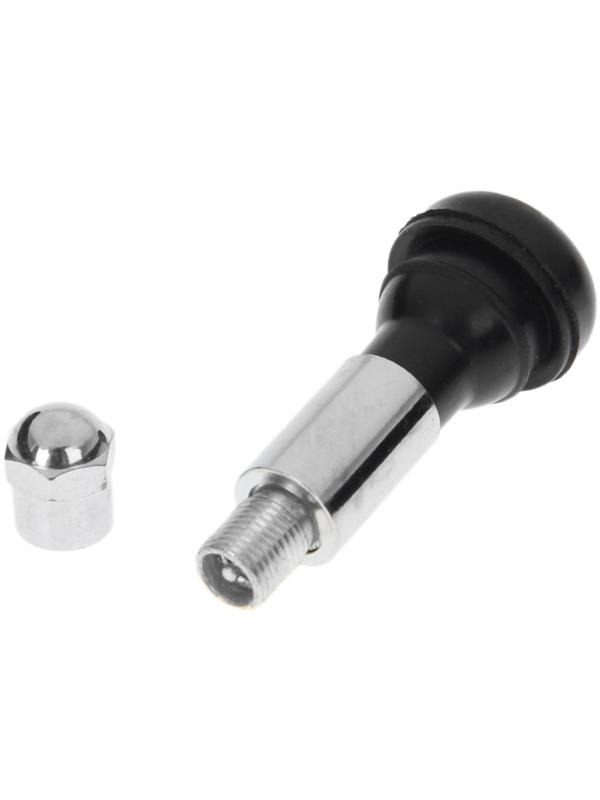 Вентиль для бескамерных шин TR414, хромированный