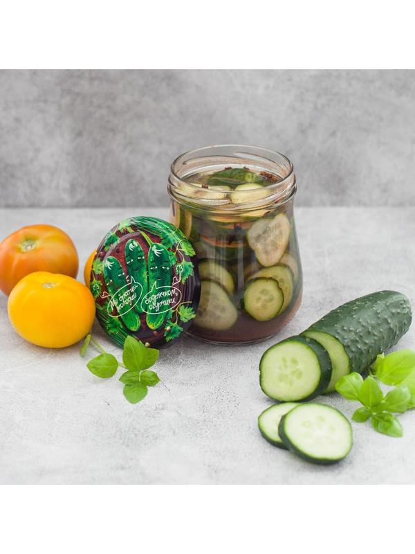 Банка стеклянная, 450-500 мл, ТО-82 мм