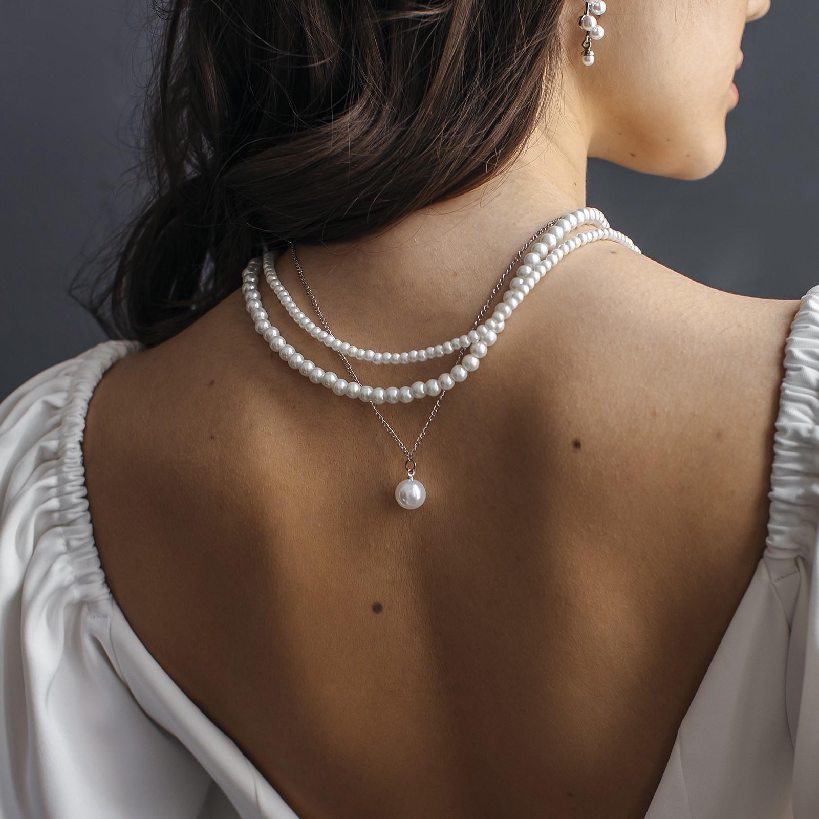 Бусы 3 яруса 