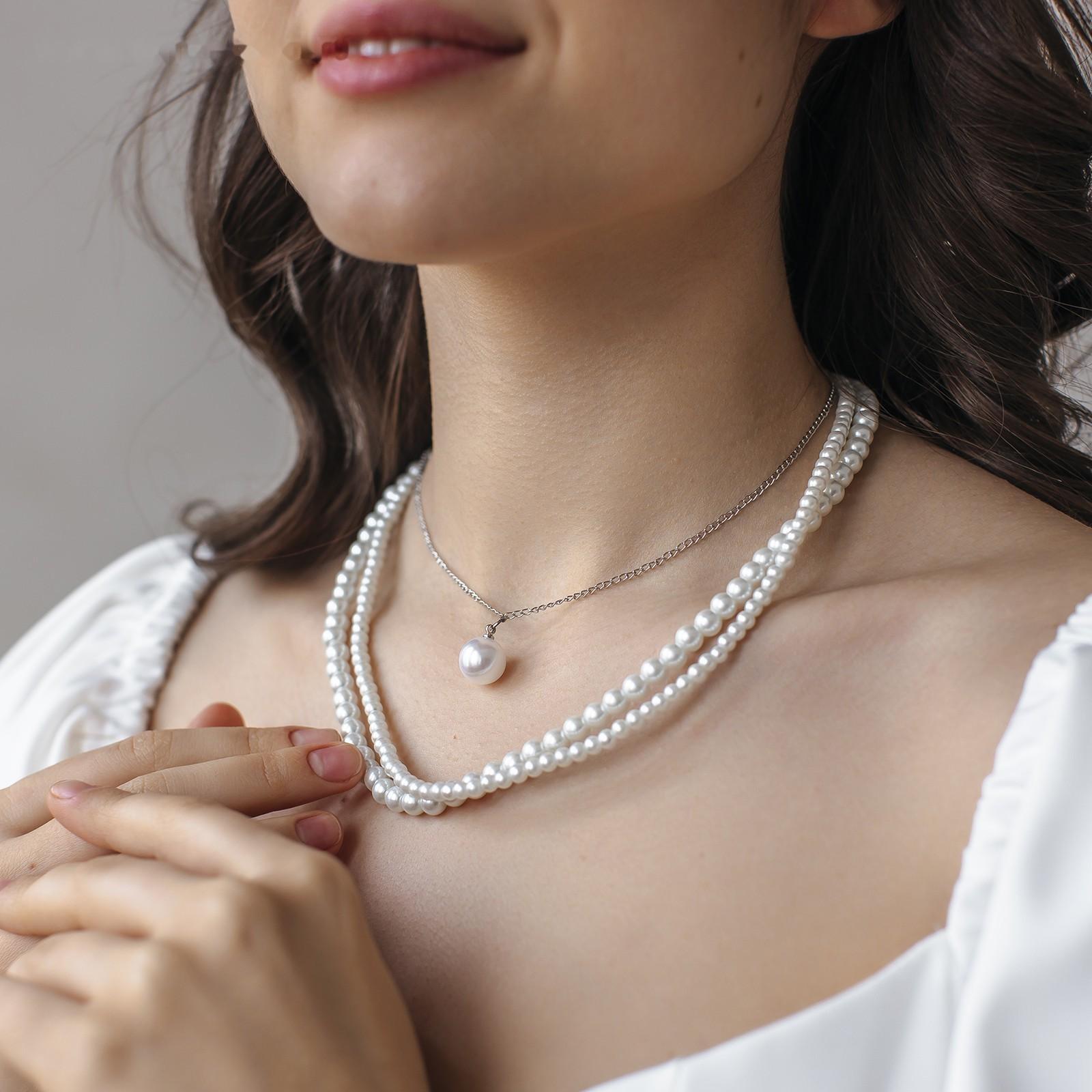 Бусы 3 яруса 