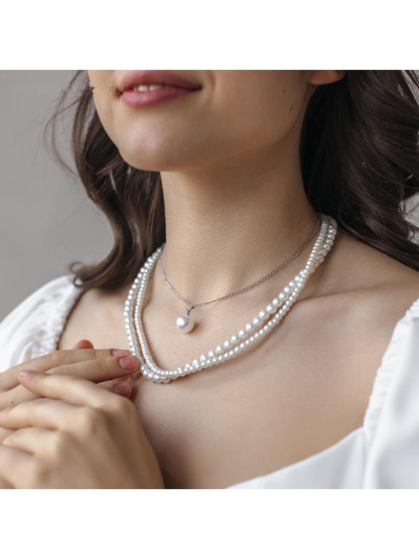 Бусы 3 яруса 