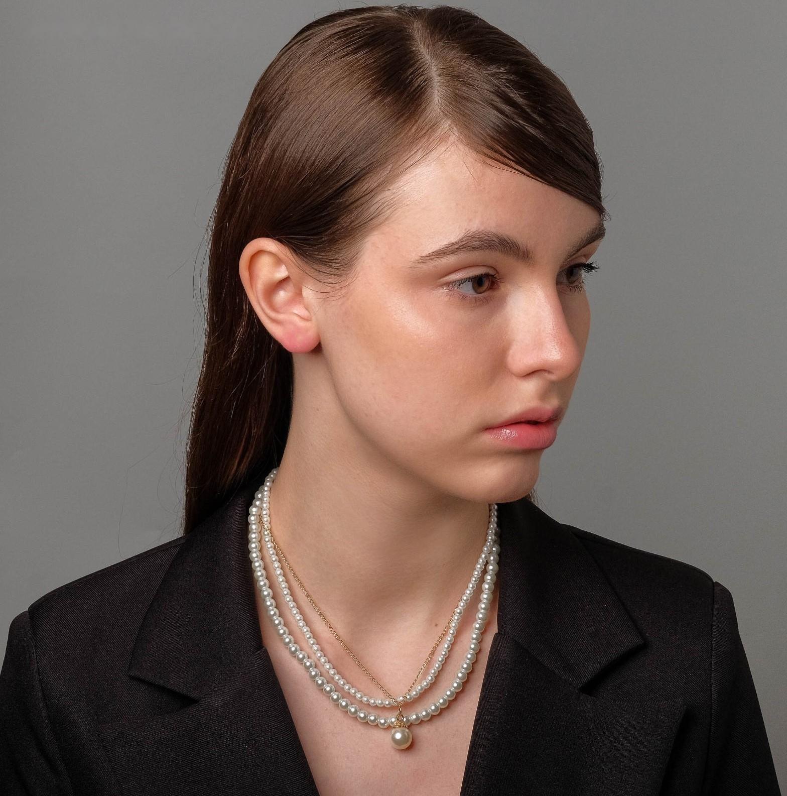 Бусы 3 яруса 