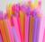 Набор одноразовых трубочек для напитков, 0,5×21 см, 100 шт, цвет МИКС