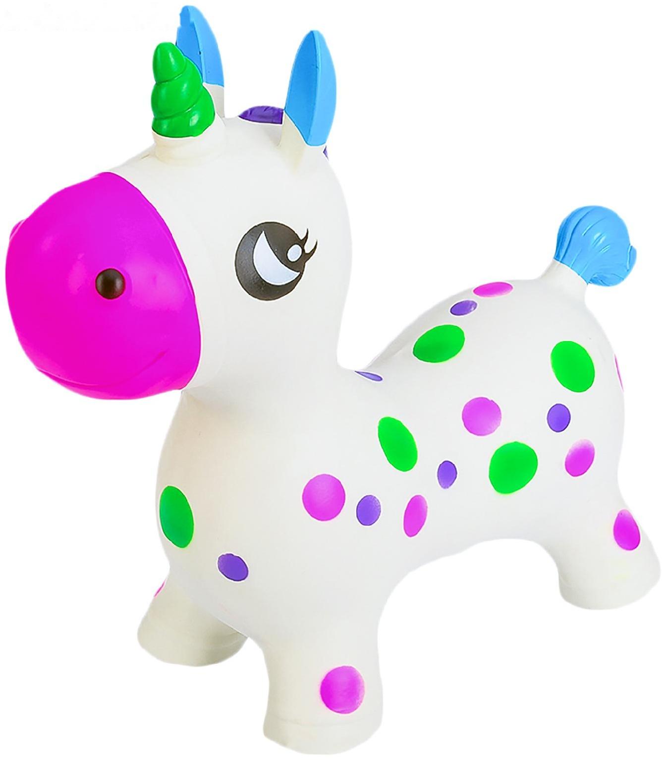 Попрыгун Единорог h=47 см, 1200 г, цвета микс