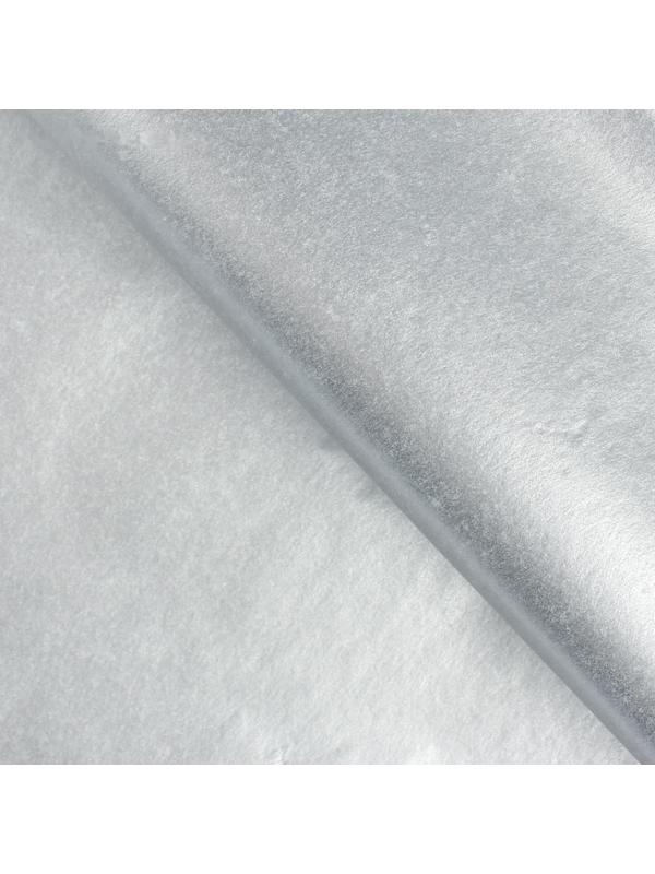 Бумага тишью, серебристый, 50 см х 66 см