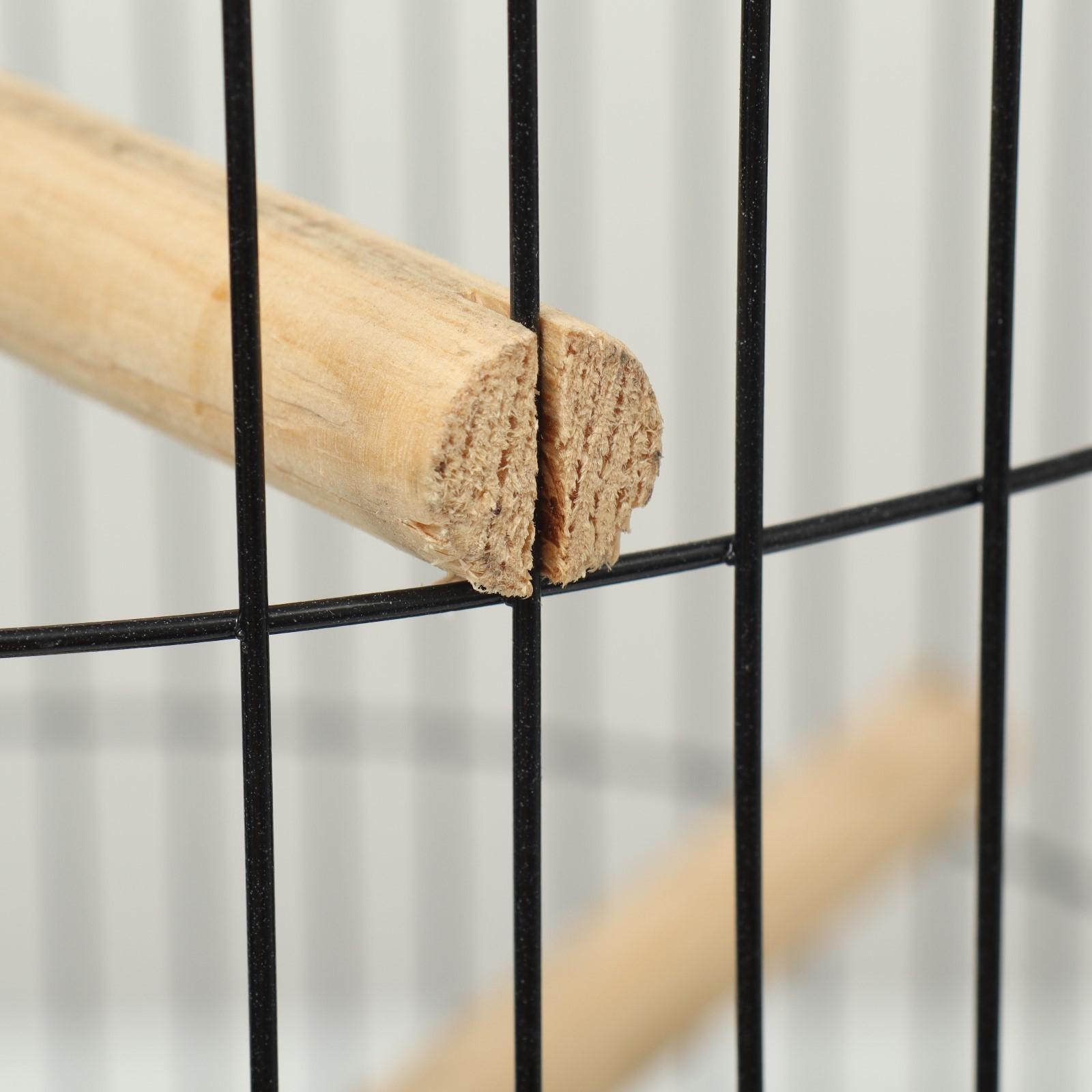 Клетка для корелл круглая «Рио», 40 x 83 см, микс цветов