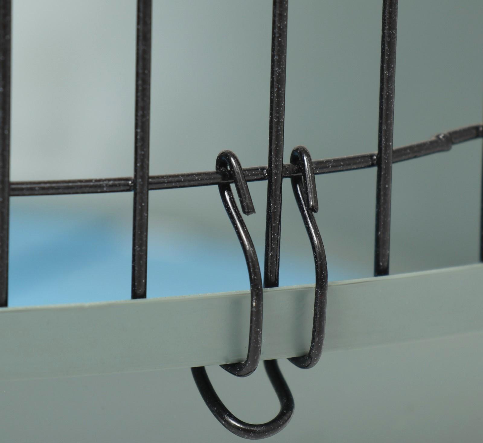 Клетка для корелл круглая «Рио», 40 x 83 см, микс цветов