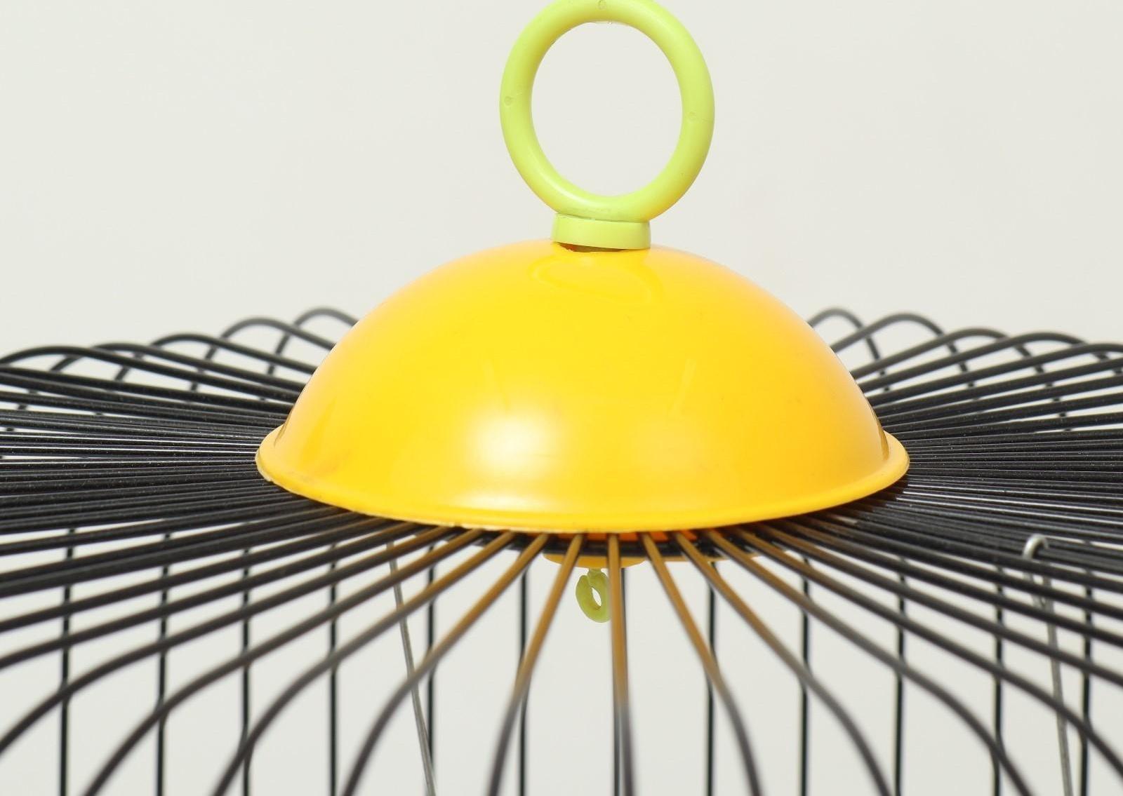 Клетка для корелл круглая «Рио», 40 x 83 см, микс цветов