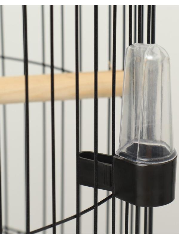 Клетка для корелл круглая «Рио», 40 x 83 см, микс цветов