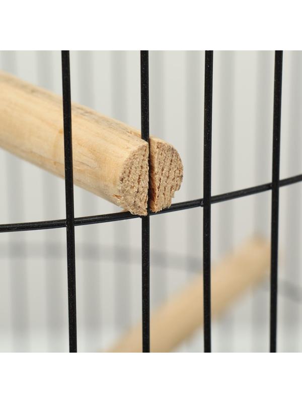 Клетка для корелл круглая «Рио», 40 x 83 см, микс цветов