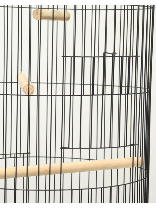 Клетка для корелл круглая «Рио», 40 x 83 см, микс цветов