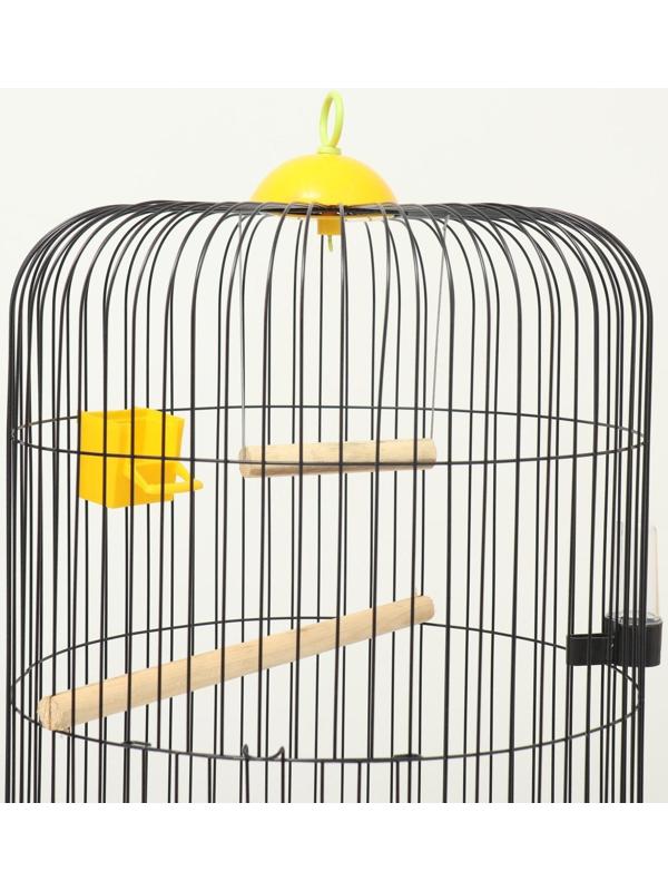 Клетка для корелл круглая «Рио», 40 x 83 см, микс цветов