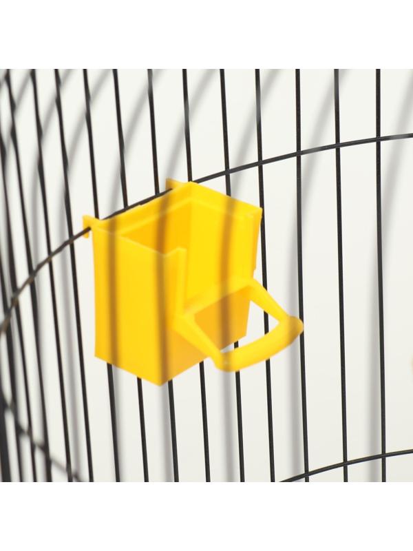 Клетка для корелл круглая «Рио», 40 x 83 см, микс цветов