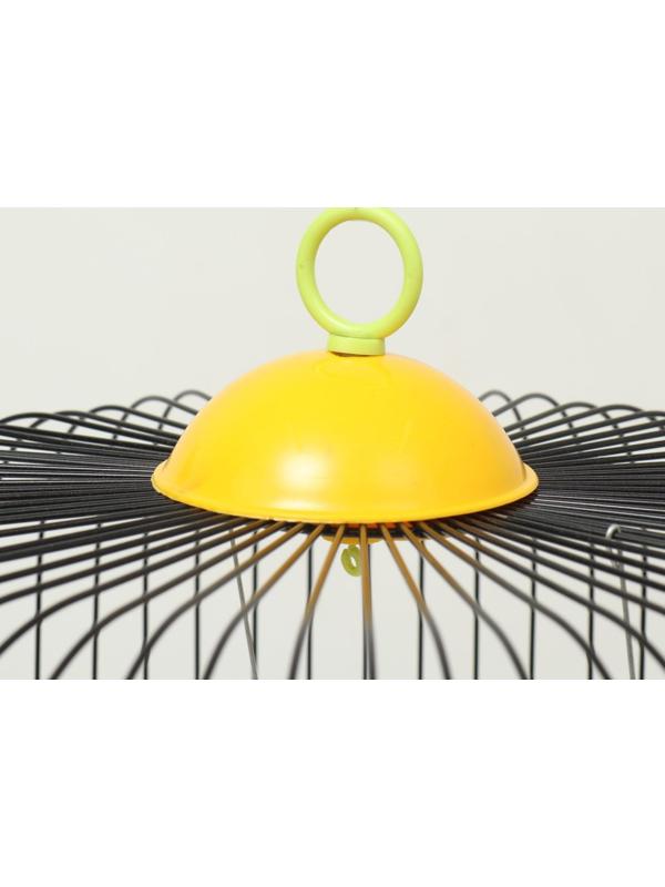 Клетка для корелл круглая «Рио», 40 x 83 см, микс цветов