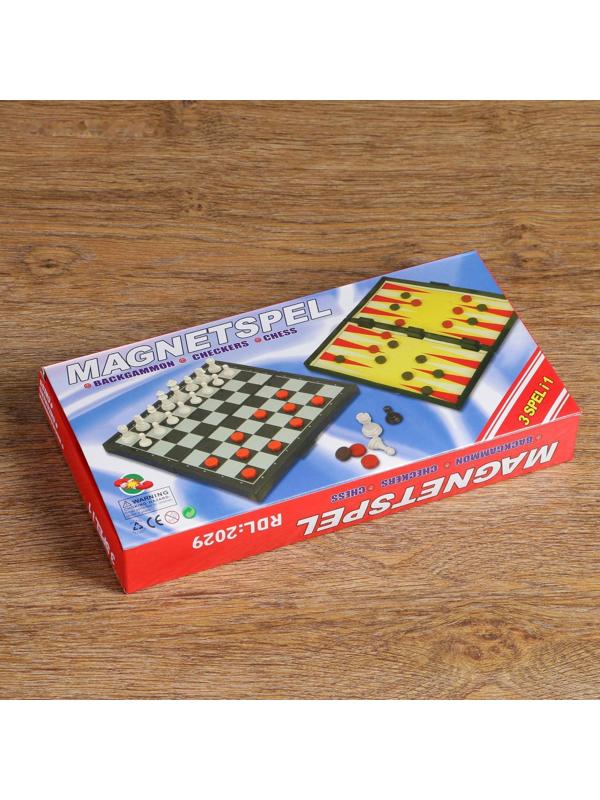 Настольная игра 3 в 1 