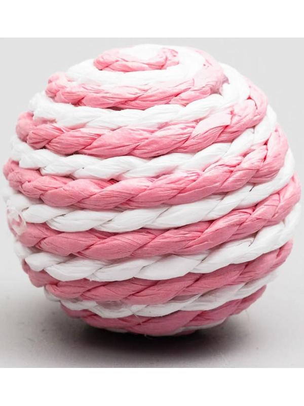 Набор игрушек для кошек: мышь 5 см и шар 4 см, микс цветов