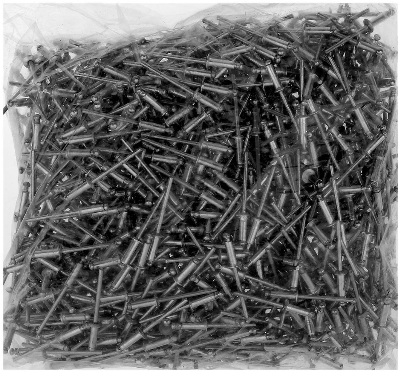 Заклёпки вытяжные ТУНДРА krep, алюминий-сталь, 3.2 х 8 мм, 1000 шт.