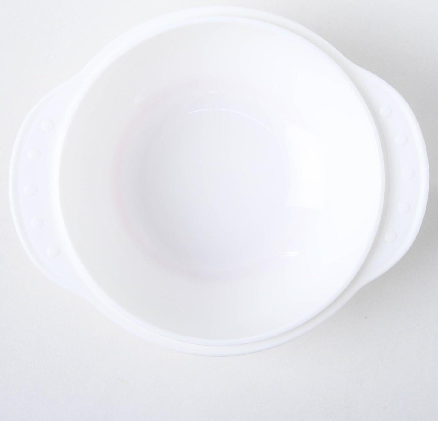 Набор для кормления, 3 предмета: миска на присоске 400 мл, крышка, ложка, цвет присоски розовый, цвет крышки МИКС