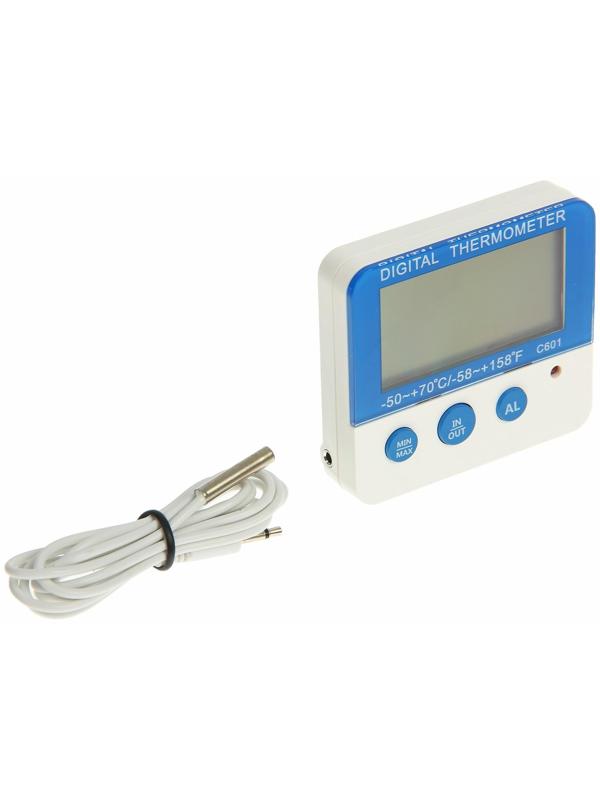 Термометр LTR-13, электронный, выносной датчик 90 см, белый