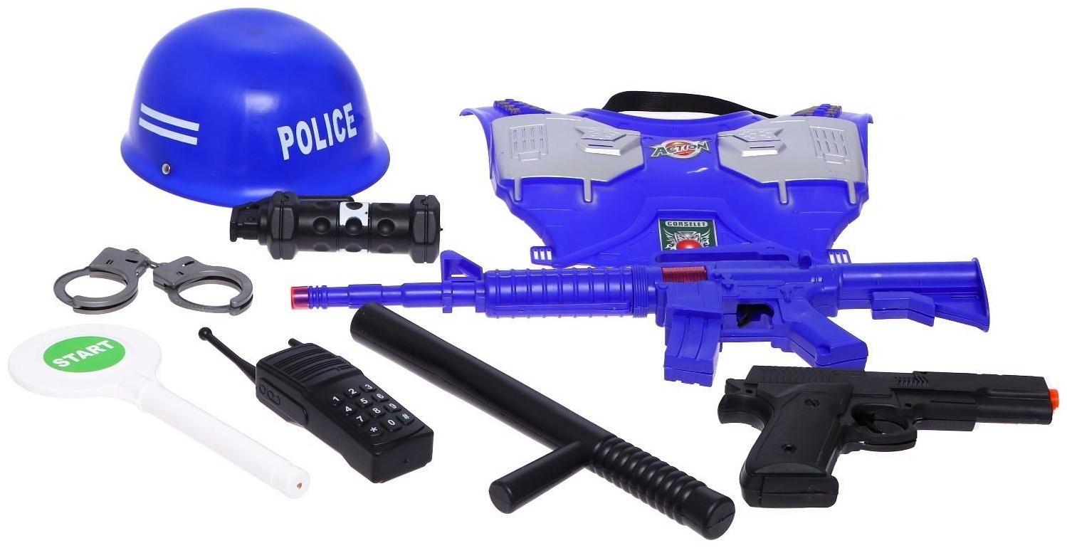 Набор полицейского «Защитник», 9 предметов