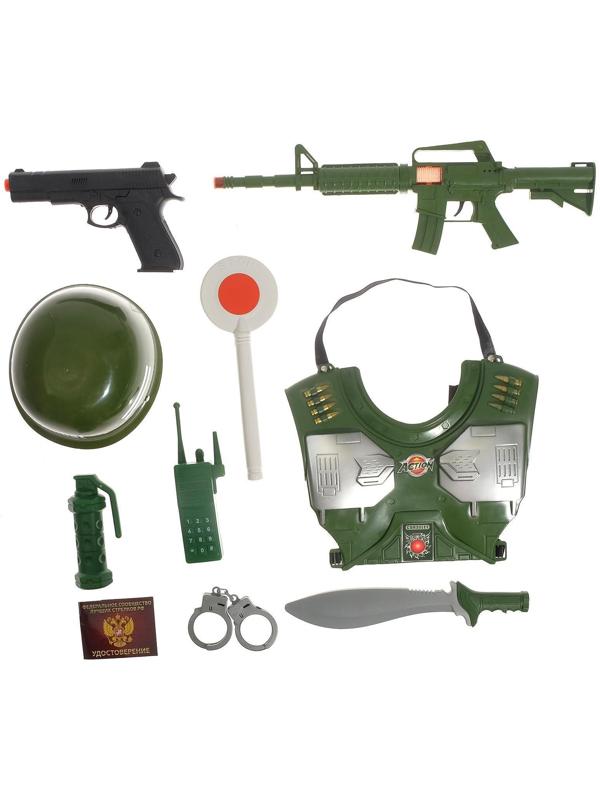 Набор военного «Отряд А», 9 предметов