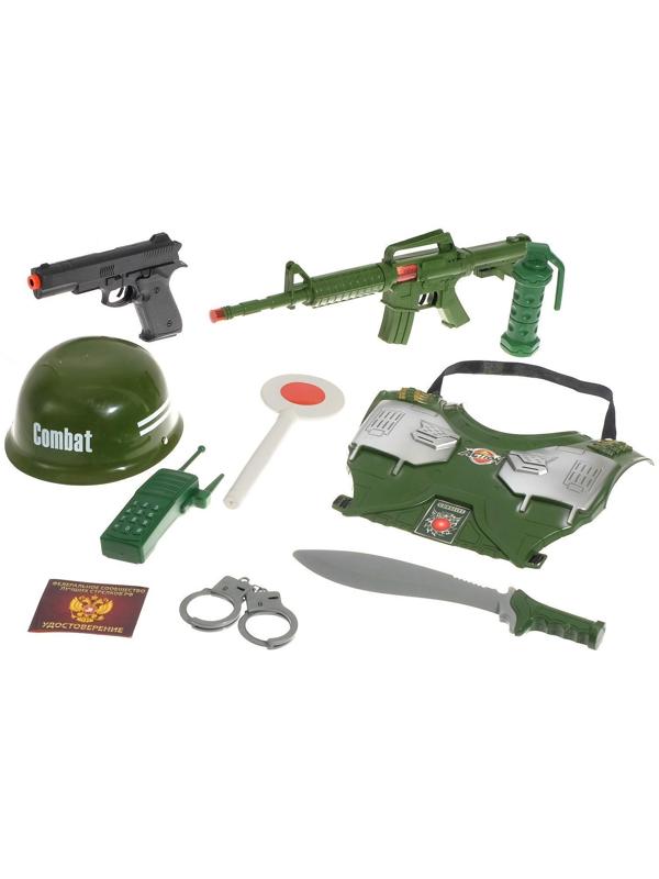 Набор военного «Отряд А», 9 предметов
