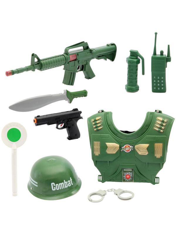 Набор военного «Отряд А», 9 предметов
